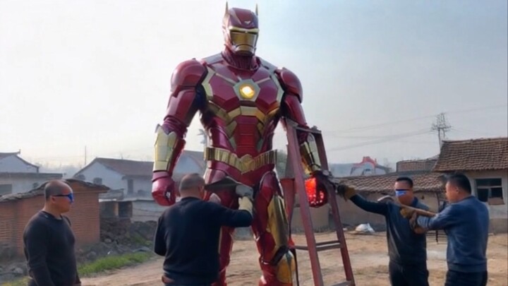 I Love Inventions: Villagers Hand-Mold Iron Man to Achieve Mechanical Ascension