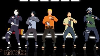 Level Up【NARUTO MMD】NARUTO*KAKASHI*SASUKE*SAI*SHIKAMARU