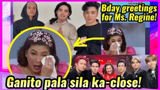 SB19, may NAIBAHAGI sa video greetings nila para kay Miss Regine Velasquez!