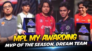 [CUT] MPL MALAYSIA AWARDING, MVP of the SEASON, DREAM TEAM, etc . . .