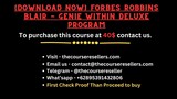 [Download Now] Forbes Robbins Blair - Genie Within DELUXE Program