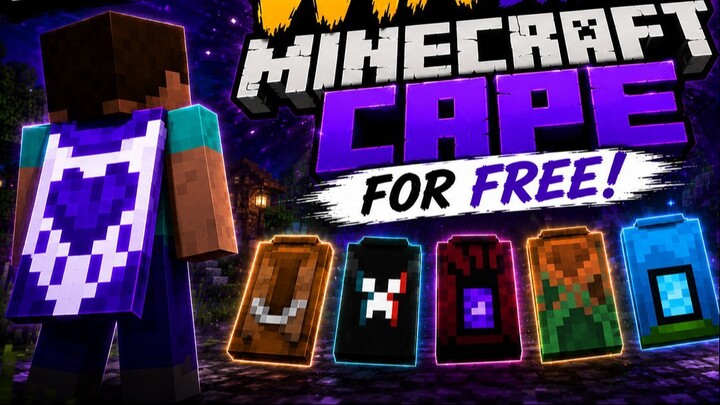 每月免费抽奖！赢取你最想要的 Minecraft Cape！