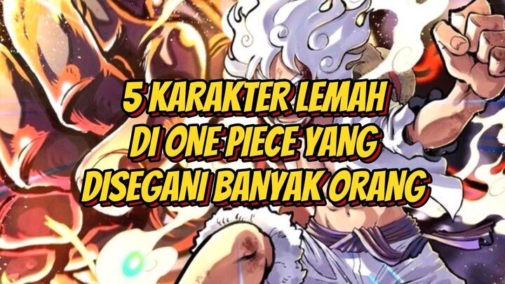 Inilah 5 Karakter Lemah di One Piece yang disegani Banyak Orang