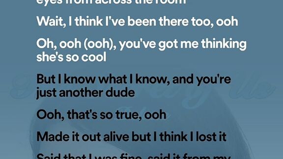 that's so true song lyrics