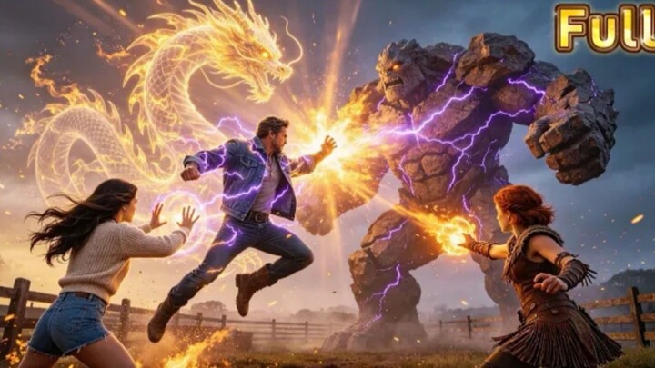 Return of the Kung Fu Dragon | Touch His Family Once, and the Hidden War God Will Destroy You!
