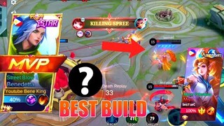 TRY THIS BEST BENEDETTA BUILD FOR LATEGAME | BEST BENEDETTA GAMEPLAY 2022 | MLBB