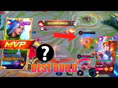 TRY THIS BEST BENEDETTA BUILD FOR LATEGAME | BEST BENEDETTA GAMEPLAY 2022 | MLBB