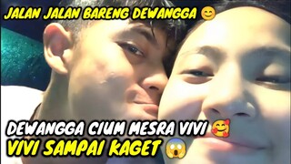 DEWANGGA CIUM MESRA VIVI || VIVI SAMPAI KAGET !!!