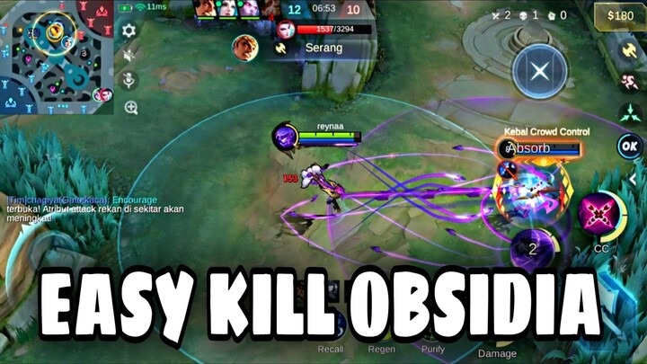 EASY KILL OBSIDIA!!