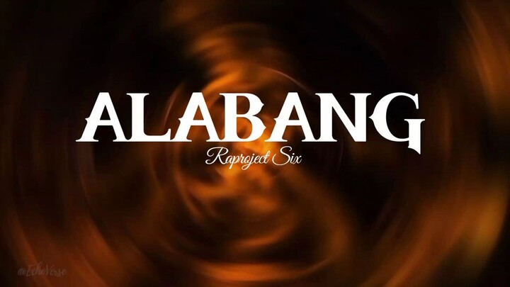 Alabang - Raproject Six (slowed to imperfection) (Lyric Video)