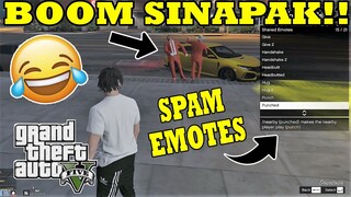SPAM EMOTES PRANK!! l GTA 5 ROLEPLAY