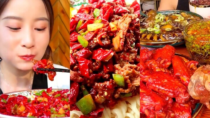 MUKBANG EATING SHOW SPICY FOOD