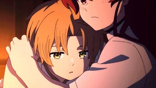 "Rudeus, it's okay, I'm here with you!"