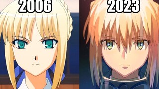 [4K quality repair] [Fate] Saber's painting style changes