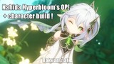 Must see Nahida Hyperbloom's OP! + character build ! 🍃 (Genshin Impact)