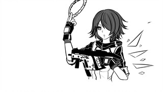 [Arknights handwriting] The whole island is full of crumbs.