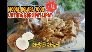 CARA BIKIN KERIPIK KELAPA YANG ENAK