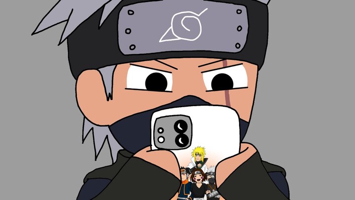 Kakashi Uses Whatsapp