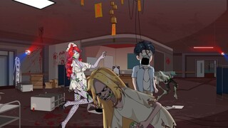 In episode 34, the end of the world has come, the world has become a zombie world, and the mysteriou