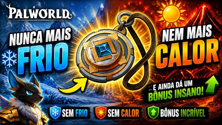 Como Conseguir o Amuleto de Frio e Calor | Palworld 1.0