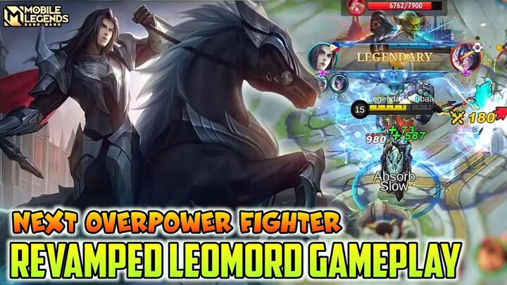 Leomord Revamp , New Revamped Leomord Gameplay - Mobile Legends Bang Bang