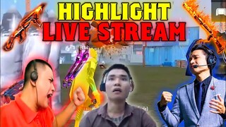 Free Fire - Những Pha Highlight Đẹp Mắt Trên Live Stream @BÁC GẤU @G-MAX  @BLV Việt Thắng