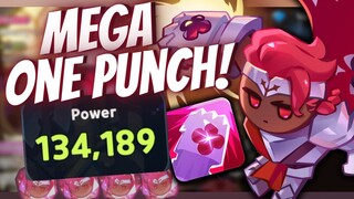 MEGA ONE PUNCH! 0* to 5* Wildberry Cookie Review! | Cookie Run Kingdom