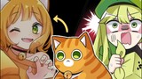 Catgirl rams Creeper girl