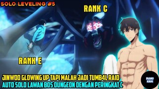 SUNG JIN WOO GLOWUP PARAH TAPI MALAH DIJADIIN TUMB4L RAID AUTO SOLO LAWAN BOS - alur cerita anime