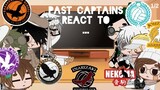 Past Captains react to ... || Haikyuu 1/2