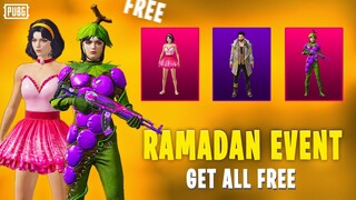 GET FREE PERMANENT OUTFITS + DACIA SKIN | GOLDEN MOON ADVENTURE | RAMADAN EVENT PUBG MOBILE