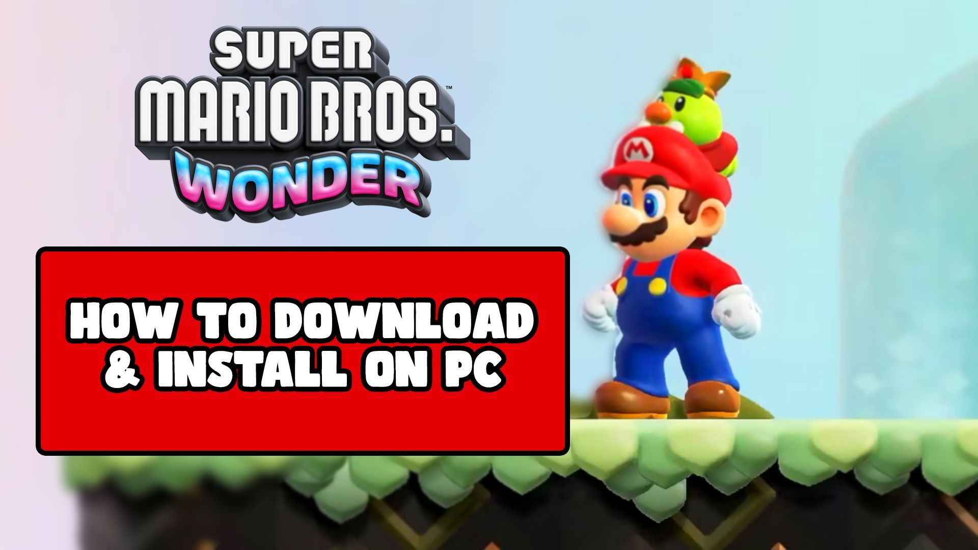 How to Download YUZU & Install Super Mario Bros Wonder on PC - video  Dailymotion