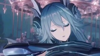 Appreciate the graceful figure of the daughter of the sea