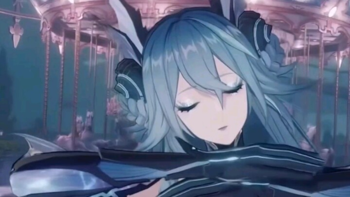 Appreciate the graceful figure of the daughter of the sea