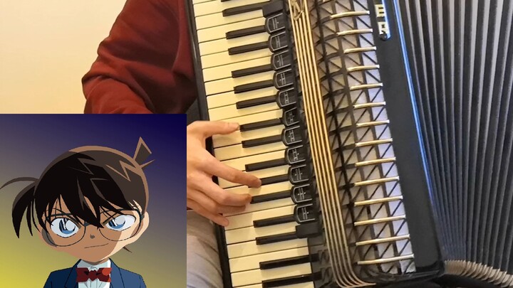 Accordion Detective Conan Theme Song