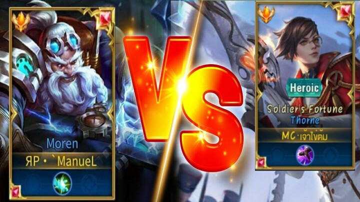 Rov:ศึกเเห่งเลทเกม! Moren แข็งแกร่ง vs Thorne แข็งแกร่ง Ep.2 MC•เจ้าไข่ต้ม