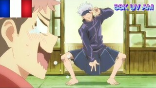 gojo satoru porte une jupe 👀 xd 🤦‍♂️😂 : jujutsu kaisen VF 🇲🇫🇲🇫