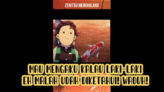 LANGSUNG JLEB! MAU JUJUR MALAH DAH KETAHUAN! DAH LAH!