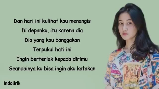 Tak Pantas Terluka( Lirik)- Keisya Levronka