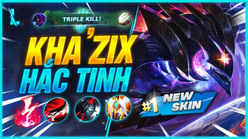 TRANG PHỤC MỚI TỐC CHIẾN KHA'ZIX HẮC TINH SIÊU ĐẸP HÃY GỌI ASTAZ LÀ MINH TIỀN ĐỀ _  LMHT Tốc Chiến