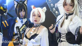 广州漫展cicf2020 cosplay猫之城 非天 特莉丝 南弥生