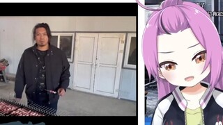 Japan's Dragon Lady Rui comments on the handmade piano barbecue: Although it is very classy, your ba