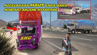 KECELAKAAN MAUT TRUK ISUZU VS DUMP TRUK HINO # FILM GTA 5