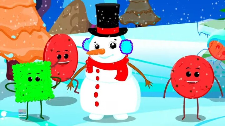 manusia salju natal | lagu natal untuk anak-anak | sajak untuk anak-anak | Christmas Snowman