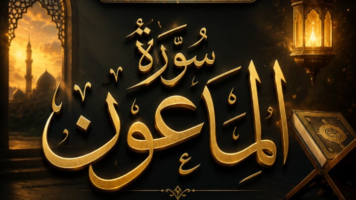 Surah Al-Ma’un | رَأَيْتَ الَّذِي يُكَذِّبُ بِالدِّينِ | Heart 🤍#IslamicVideo #IslamicReminder #قرآ