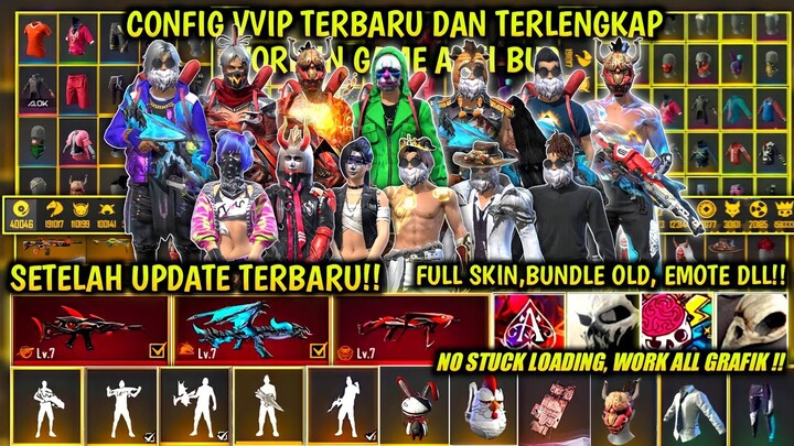 SETELAH UPDATE❗DATA CONFIG VVIP FREE FIRE❗CONFIG FF TERBARU 2021❗ SETELAH UPDATE V150❗ CONFIG FF