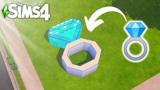 Can I build house shaped like a ring in The Sims 4?