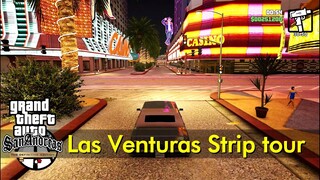 Las Venturas Strip night drive | GTA: San Andreas - Definitive Edition