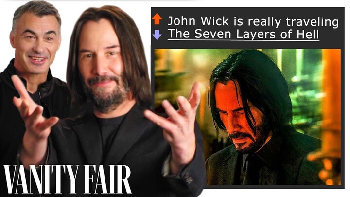 Keanu Reeves Reacts to 'John Wick 4' Fan Theories with Director Chad Stahelski | Vanity Fair