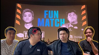 KESERUAN GW DI ACARA MEET&GREET RRQ !! KETEMU MUSUH LAMA TUTUPET !! R7 VS TUTURU !